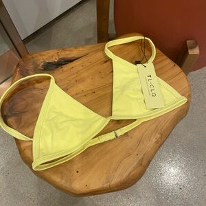 Tan + Lines x Clyque ride or die collab bikini bralette